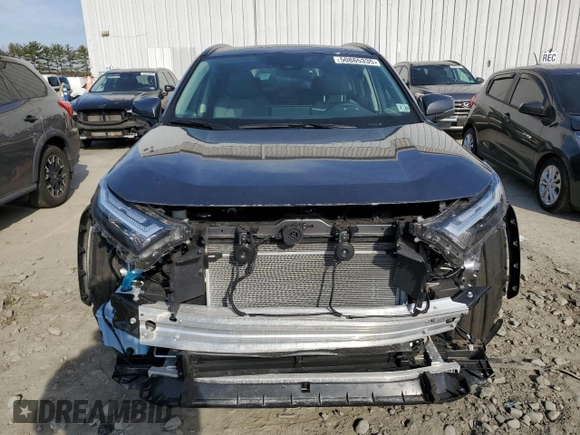 2024 Toyota RAV4 Hybrid XLE Premium with VIN 2T3B6RFV6RW071873, listed as a Copart auction lot 50865335 with 8,083 mi miles and Salvage Title. Bid and sale history available at carsss.com. Image 5.