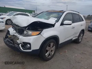 2012 Kia Sorento EX with VIN 5XYKU4A23CG303020, listed as a IAAI auction lot 41453881 with 242,131 mi miles. Bid and sale history available at carsss.com. Image 2.