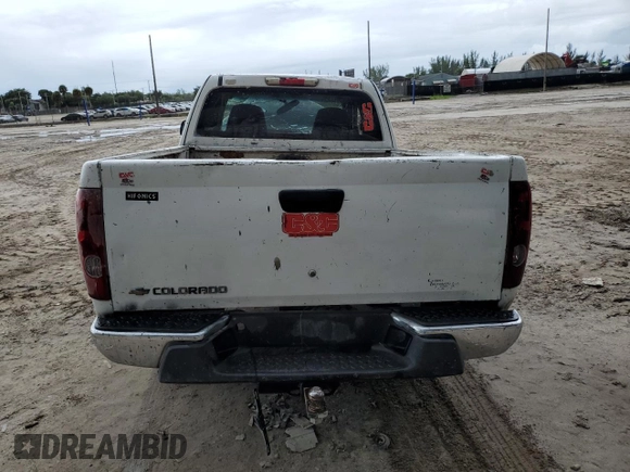 2008 Chevrolet Colorado LS with VIN 1GCCS199788183313, listed as a Copart auction lot 74595344 with 222,041 mi miles and Salvage Title. Bid and sale history available at carsss.com. Image 6.