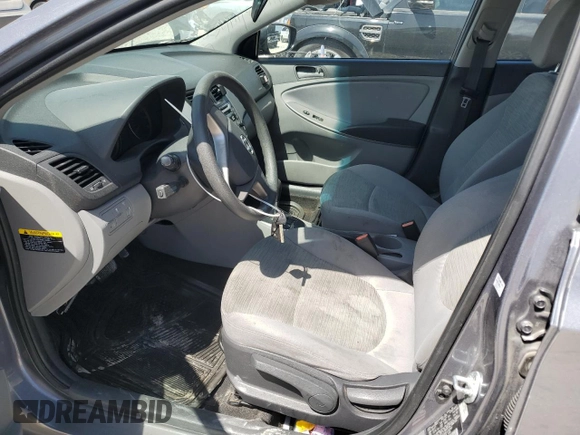 2017 Hyundai Accent SE with VIN KMHCT4AE4HU310352, listed as a Copart auction lot 50322535 with 108,815 mi miles and Salvage Title. Bid and sale history available at carsss.com. Image 7.