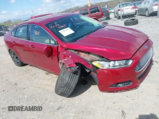 2013 Ford Fusion SE with VIN 3FA6P0HR8DR265088, listed as a IAAI auction lot 42043865 with 142,814 mi miles. Bid and sale history available at carsss.com. Image 1.