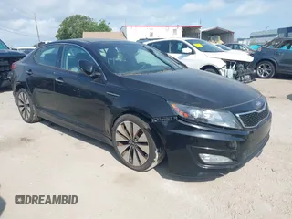 2011 Kia Optima SX z VIN KNAGR4A66B5133864, wystawiony jako IAAI lot #42323768 z przebiegiem 158 125 mil mil oraz . Historia ofert i sprzedaży dostępna na DreamBid. Obrazek 1.