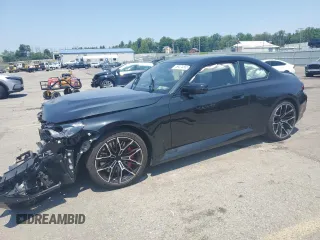 2023 BMW M2 z VIN 3MF13DM08P8D39910, wystawiony jako Copart lot #59474555 z przebiegiem 12 554 mil mil oraz Szkoda całkowita • Salvage title. Historia ofert i sprzedaży dostępna na DreamBid. Obrazek 1.