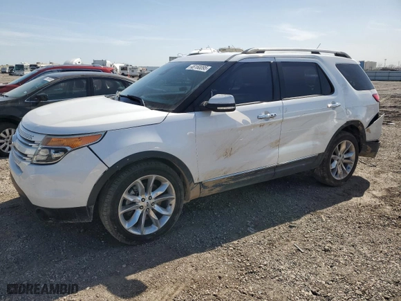 2014 Ford Explorer Limited with VIN 1FM5K8F89EGC06178, listed as a Copart auction lot 48160095 with 165,353 mi miles and Clean Title. Bid and sale history available at carsss.com. Image 1.