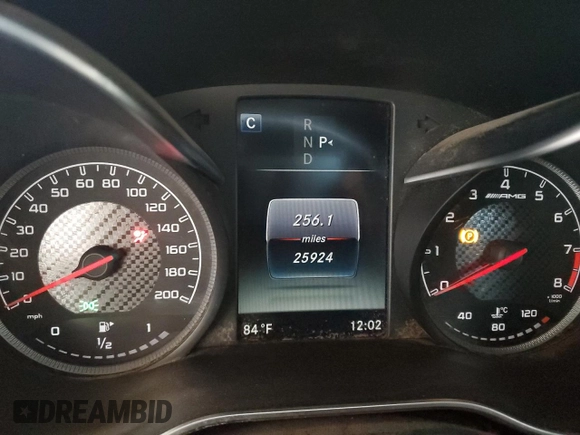 2017 Mercedes-Benz C 63 AMG with VIN WDDWK8GB4HF503779, listed as a Copart auction lot 57319275 with 25,924 mi miles and Clean title. Bid and sale history available at DreamBid. Image 10.