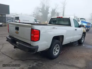 2018 Chevrolet Silverado 1500 Work Truck with VIN 1GCNCNEH8JZ346285, listed as a IAAI auction lot 41677579 with 1 mi miles. Bid and sale history available at carsss.com. Image 4.