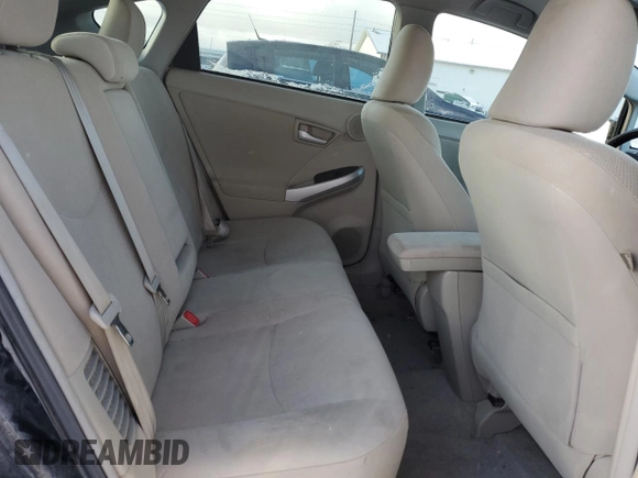 2011 Toyota Prius I with VIN JTDKN3DU9B5306628, listed as a Copart auction lot 82594454 with Not Provided miles and Salvage Title. Bid and sale history available at DreamBid. Image 11.