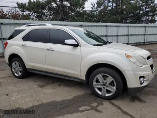 2015 Chevrolet Equinox LTZ with VIN 1GNFLHEK3FZ122311, listed as a Copart auction lot 44210775 with 166,022 mi miles and Salvage Title. Bid and sale history available at carsss.com. Image 4.