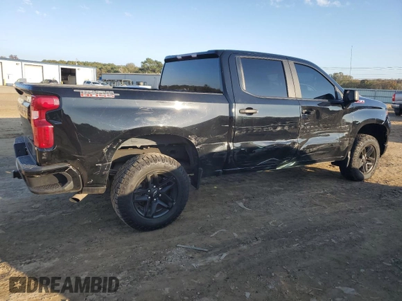 2022 Chevrolet Silverado 1500 Custom Trail Boss with VIN 3GCPDCEK7NG532153, listed as a Copart auction lot 78798674 with 92,103 mi miles and Salvage Title. Bid and sale history available at DreamBid. Image 3.