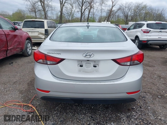 2015 Hyundai Elantra SE with VIN 5NPDH4AEXFH599545, listed as a IAAI auction lot 42017312 with 151,453 mi miles and . Bid and sale history available at DreamBid. Image 16.