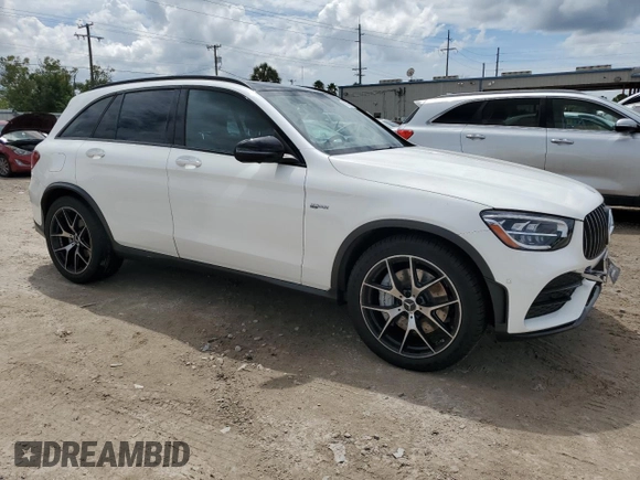 2020 Mercedes-Benz GLC with VIN W1N0G6EB7LF787290, listed as a Copart auction lot 70901174 with 38,443 mi miles and Non Repairable. Bid and sale history available at carsss.com. Image 4.