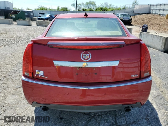2011 Cadillac CTS Premium with VIN 1G6DS5ED3B0102550, listed as a Copart auction lot 54325525 with Not Provided miles and Clean Title. Bid and sale history available at carsss.com. Image 6.