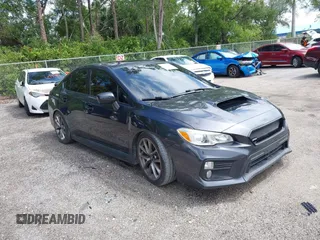 2018 Subaru WRX Premium with VIN JF1VA1C6XJ9809422, listed as a IAAI auction lot 41987042 with 81,132 mi miles. Bid and sale history available at carsss.com. Image 1.