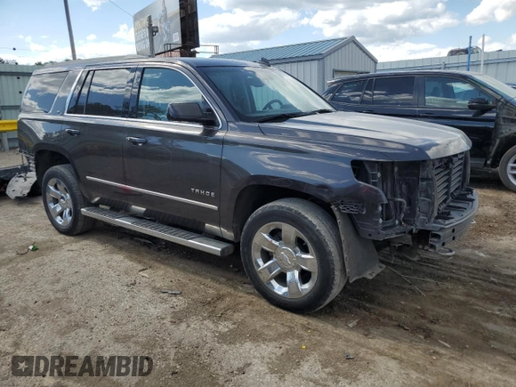 2017 Chevrolet Tahoe LT with VIN 1GNSKBKC6HR273867, listed as a Copart auction lot 55098245 with 148,329 mi miles and Salvage title. Bid and sale history available at DreamBid. Image 4.