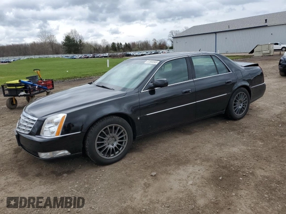 2007 Cadillac DTS Performance with VIN 1G6KD57937U201301, listed as a Copart auction lot 52868565 with 119,972 mi miles and Salvage Title. Bid and sale history available at carsss.com. Image 1.