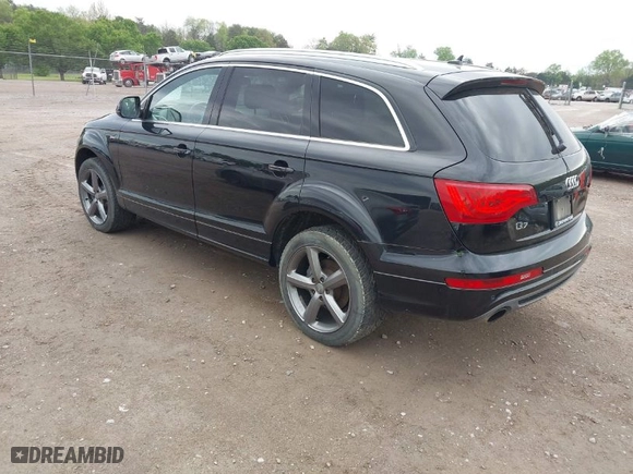 2012 Audi Q7 3.0T S line with VIN WA1DGAFEXCD003968, listed as a IAAI auction lot 42045370 with 145,365 mi miles. Bid and sale history available at carsss.com. Image 3.