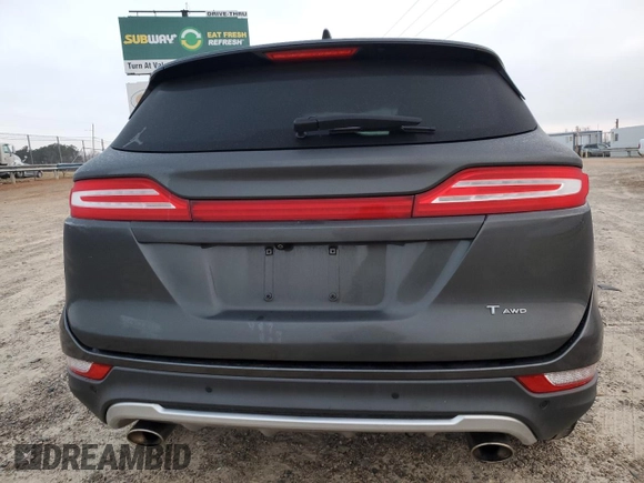 2017 Lincoln MKC Select with VIN 5LMCJ2D91HUL46537, listed as a Copart auction lot 48993935 with 87,153 mi miles and Clean Title. Bid and sale history available at DreamBid. Image 6.