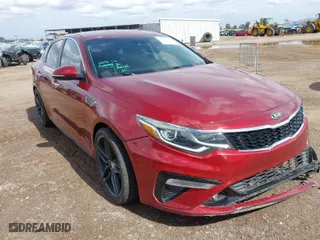 2019 Kia Optima S with VIN 5XXGT4L3XKG282801, listed as a IAAI auction lot 41812363 with 78,479 mi miles. Bid and sale history available at carsss.com. Image 1.