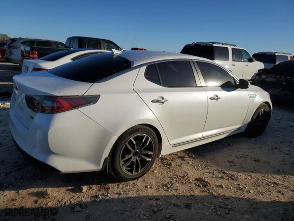2014 Kia Optima Hybrid LX with VIN KNAGM4AD6E5069777, listed as a Copart auction lot 81479764 with NaN miles and Salvage Title. Bid and sale history available at carsss.com. Image 3.