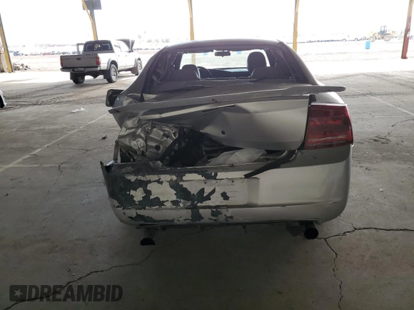 2006 Dodge Charger R/T with VIN 2B3KA53H16H213811, listed as a Copart auction lot 50921175 with 102,366 mi miles and Salvage Title. Bid and sale history available at DreamBid. Image 6.