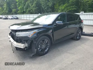 2020 Acura RDX w/A-Spec Pkg with VIN 5J8TC2H67LL041111, listed as a Copart auction lot 63673234 with 38,740 mi miles and Salvage Title. Bid and sale history available at carsss.com. Image 1.