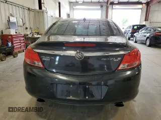 2011 Buick Regal CXL Turbo TO2 with VIN W04GW5EV6B1042906, listed as a Copart auction lot 66760994 with 187,141 mi miles and Non Repairable. Bid and sale history available at carsss.com. Image 6.