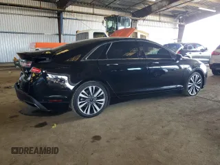 2019 Lincoln MKZ Hybrid Reserve II with VIN 3LN6L5MU2KR620987, listed as a Copart auction lot 45592715 with 205,169 mi miles and Salvage title. Bid and sale history available at DreamBid. Image 3.