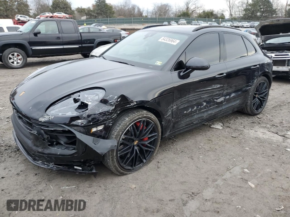 2023 Porsche Macan GTS z VIN WP1AF2A5XPLB57664, wystawiony jako Copart lot #84326964 z przebiegiem 27 209 mil mil oraz Czysty tytuł • Clean title. Historia ofert i sprzedaży dostępna na DreamBid. Obrazek 1.