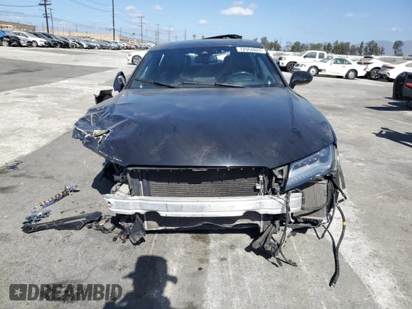 2014 Audi S7 Prestige with VIN WAUW2BFC8EN078647, listed as a Copart auction lot 72064824 with 0 mi miles and Salvage Title. Bid and sale history available at carsss.com. Image 5.