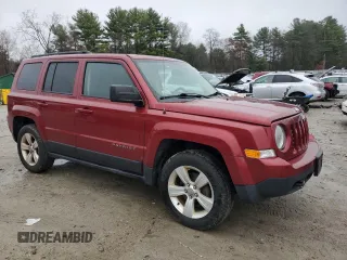2016 Jeep Patriot Latitude with VIN 1C4NJRFB5GD707159, listed as a Copart auction lot 52355145 with 187,846 mi miles and Clean Title. Bid and sale history available at carsss.com. Image 4.