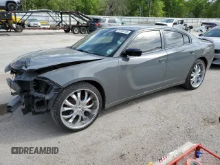 2019 Dodge Charger SXT with VIN 2C3CDXBG0KH700401, listed as a Copart auction lot 51508705 with 107,800 mi miles and Salvage title. Bid and sale history available at DreamBid. Image 1.