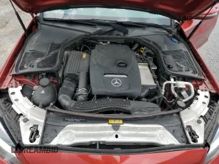 2017 Mercedes-Benz C 300 with VIN 55SWF4KB3HU217567, listed as a Copart auction lot 61574015 with 97,664 mi miles and Salvage title. Bid and sale history available at DreamBid. Image 11.