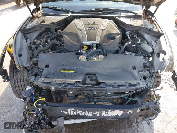 2018 Infiniti Q50 3.0t LUXE with VIN JN1EV7AP1JM590282, listed as a IAAI auction lot 41701763 with 111,318 mi miles. Bid and sale history available at carsss.com. Image 10.