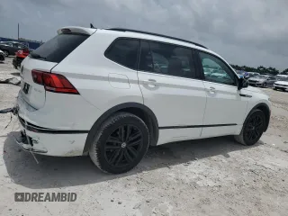 2022 Volkswagen Tiguan SE R-Line Black with VIN 3VVCB7AX7NM022952, listed as a Copart auction lot 62689115 with 16,119 mi miles and Salvage title. Bid and sale history available at DreamBid. Image 3.