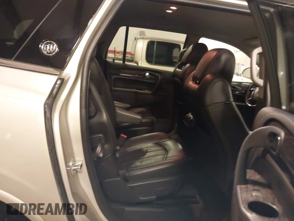 2014 Buick Enclave Leather with VIN 5GAKVBKD9EJ117343, listed as a IAAI auction lot 41219344 with 152,195 mi miles and . Bid and sale history available at DreamBid. Image 8.
