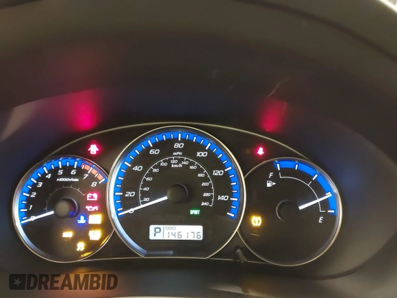 2012 Subaru Forester X with VIN JF2SHBBCXCH433191, listed as a IAAI auction lot 41964271 with 146,176 mi miles and . Bid and sale history available at DreamBid. Image 7.