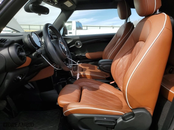 2019 MINI Convertible Cooper S with VIN WMWWG9C51K3E39856, listed as a Copart auction lot 50125435 with 41,040 mi miles and Salvage Title. Bid and sale history available at carsss.com. Image 7.