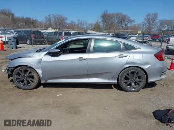 2021 Honda Civic Sport with VIN 2HGFC2F83MH540939, listed as a IAAI auction lot 41789508 with 100,274 mi miles and . Bid and sale history available at DreamBid. Image 15.