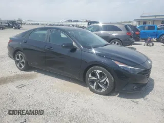 2023 Hyundai Elantra SEL with VIN KMHLS4AG6PU406406, listed as a Copart auction lot 50453865 with 37,130 mi miles and Salvage Title. Bid and sale history available at DreamBid. Image 4.