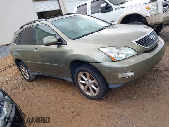 2008 Lexus RX 350 with VIN 2T2GK31U58C039319, listed as a IAAI auction lot 41652816 with 318,998 mi miles and . Bid and sale history available at DreamBid. Image 1.