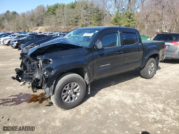 2019 Toyota Tacoma 4WD SR with VIN 3TMCZ5AN7KM213103, listed as a Copart auction lot 52088505 with 79,926 mi miles and Salvage Title. Bid and sale history available at carsss.com. Image 1.