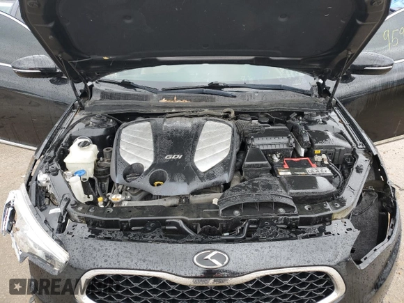 2015 Kia Cadenza Premium with VIN KNALN4D78F5177255, listed as a Copart auction lot 45192303 with 95,917 mi miles and Salvage Title. Bid and sale history available at carsss.com. Image 11.