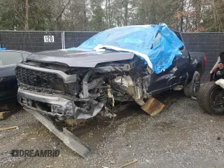 2022 Ford F-150 XL with VIN 1FTFW1E58NFB96650, listed as a Copart auction lot 45778235 with 52,479 mi miles and Salvage Title. Bid and sale history available at carsss.com. Image 1.