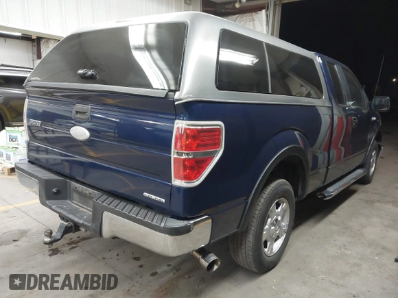 2011 Ford F-150 XL with VIN 1FTFX1CF0BFD42141, listed as a IAAI auction lot 41612837 with 195,235 mi miles. Bid and sale history available at carsss.com. Image 4.