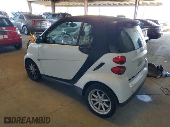 2008 Smart fortwo Pure with VIN WMEEJ31X68K171434, listed as a Copart auction lot 46729615 with 36,305 mi miles and Clean title. Bid and sale history available at DreamBid. Image 2.