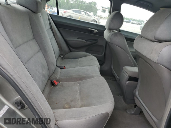 2008 Honda Civic LX z VIN 1HGFA16508L024861, wystawiony jako Copart lot #54228605 z przebiegiem 169 717 mil mil oraz Szkoda całkowita • Salvage title. Historia ofert i sprzedaży dostępna na DreamBid. Obrazek 10.