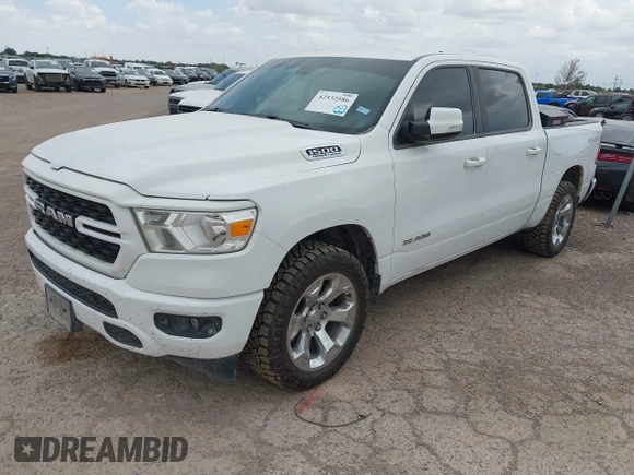 2022 Ram 1500 Big Horn with VIN 1C6SRFFT2NN317525, listed as a IAAI auction lot 42532586 with 208,545 mi miles and . Bid and sale history available at DreamBid. Image 16.