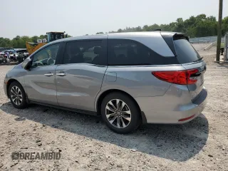 2023 Honda Odyssey EX-L z VIN 5FNRL6H6XPB064259, wystawiony jako Copart lot #58986395 z przebiegiem 22 137 mil mil oraz Szkoda całkowita • Salvage title. Historia ofert i sprzedaży dostępna na DreamBid. Obrazek 2.