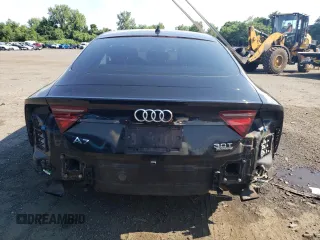 2016 Audi A7 3.0 Prestige with VIN WAU2GAFC5GN004745, listed as a Copart auction lot 61724214 with 106,321 mi miles and Salvage Title. Bid and sale history available at carsss.com. Image 6.
