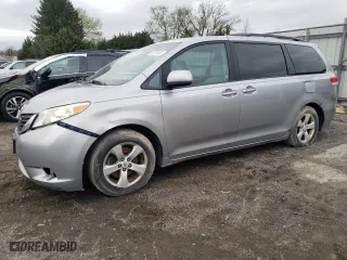 2011 Toyota Sienna LE AAS with VIN 5TDKK3DC1BS011047, listed as a Copart auction lot 52036385 with 162,785 mi miles and Non Repairable. Bid and sale history available at carsss.com. Image 1.